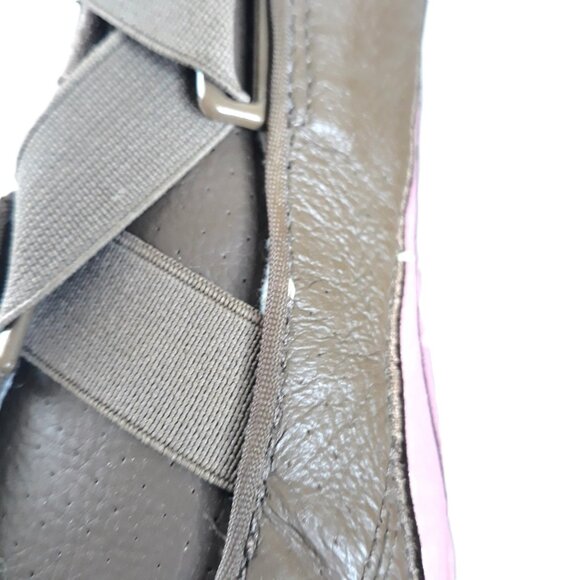 Puma Speedcat Chocolate Brown & Pink Leather Sneaker 10 Hook & Loop Closure - Picture 4 of 13